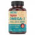 DEVA Omega 3 DHA EPA Delayed Release 200mg Vegan 90 cap - EXP 11/2024