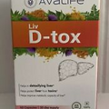 Avalife Liv D-tox - Ultimate Liver Cleanse & Detox Formula 30 day 60 Cap