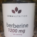 Berberine Supplement 1200 mg per Serving Berberine HCI LUMA NUTRITION NEW