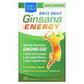 BodyGold, Ginsana Energy, Caffeine Free, 30 VegCaps