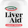 Liverite Liver Aid with Milk Thistle 60 Capsules Liver Support Liver Cleanse