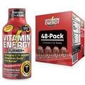 (48 Pack) Vitamin Energy® Burner+ Energy Shots, Clinically Proven