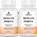 300 Billion CFU Probiotics - for Women and 120 Count (Pack of 2)
