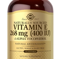 SOLGAR Vitamin E 268 mg (400 IU) - 250 Softgels - 250 Count (Pack of 1)
