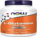 NOW FOODS L-Glutamine 500 mg - 120 Veg Capsules