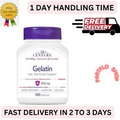Gelatin 600 Mg Collagen Healthy Hair Nails Skin Cartilage Support, 100 Capsules
