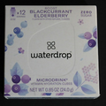 Waterdrop Microdrink vitamin hydration cubes Blackcurrent Elderberry 12 servings