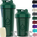 -2 PACK- 28 Oz & 20 Oz Shaker Bottles for Protein Mixes | Bpa-Free & Di