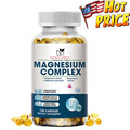 Magnesium Complex 300mg Improve Bone & Heart Health,Promotes Restful Sleep 120Pc