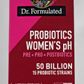 Dr. Formulated Probiotics Women's pH 50 Billion 30 Capsules Garden of Life