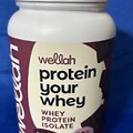 Wellah Your Whey (30 Servings, Milk Chocolate) - Whey Protein Isolate Ex-12/26