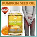 Pumpkin Seed Oil Capsule 2000Mg 120 Softgels Prostate Health Cold Pressed