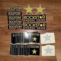 Vintage Authentic Rockstar Energy Drink Sticker Decal Promotional New Lot Of 51