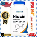 Nutricost Niacin (Vitamin B3) 500Mg, 240 Capsules - with Flushing, Non-Gmo, Glut