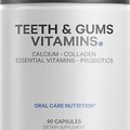 Codeage Teeth & Gums Vitamins + Oral Probiotics Supplement for Mouth - Whole...