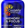 CocoaVia Memory & Focus Brain Supplement, 30 Day, Cocoa Flavanol Blend,...