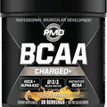 PMD Sports BCAA Charged Delicious Amino Acid Drink Mix for Peach Mango