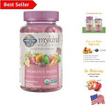 Organic Women's Multi Gummy Vitamins - Berry Flavor - Certified Non-GMO & Vegan