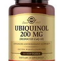 Solgar Ubiquinol 200 mg (Reduced CoQ-10), 30 Softgels - Promotes Heart &...