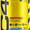 Cellucor C4 Ripped Pre Workout Powder ICY Blue Razz | 30 Servings (Pack of 1)