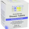 Shower Tablets Relaxing Lavender, 3 OZ.- 3 Tablets of 1 OZ. Each