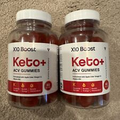 (2 Pack) X10 Boost Keto ACV Gummies Advanced Weight Loss, X10 Boost Keto + ACV