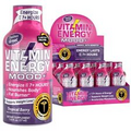 Pack Of 12 - Vitamin Energy Mood+ Keto Energy Shot, Tropical Berry Energy Shots