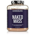 NAKED Chocolate Mass All Natural Weight Gainer Protein Powder 8lb Bulk NEW