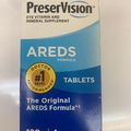 Preservision AREDS Eye Vitamin & Mineral 120 Tablets Blue Box