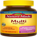 Nature Made Multivitamin for Her, with Iron & Calcium, Women's Health Supplement