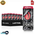 Venom Energy Drink, Original, 0 Fat, 160Mg Caffeine, 16 Fl Oz by La (Pack of 12)