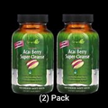Irwin Naturals 10-Day Acai Berry Super-Cleanse, (2) 60 Ct Bottles, New,Exp 9/24+
