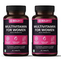 Boldfit Multivitamin For Women Tablets With Probiotics - 42 Vital Ingredients