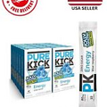 PURE KICK ENERGY BLUE RASPBERRY DRINK MIX - 6 Packs - 36 Drink Mix Sticks Total
