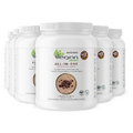 Vegansmart Naturade Plant Based Vegan Protein Powder - All-in-One Nutritional Shake Protein Blend - Gluten Free & Non-GMO - Chocolate - Case Pack 6