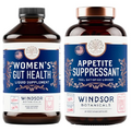 WINDSOR BOTANICALS IBS Gut Health Supplements and Appetite Suppressant - Diet Support Bundle