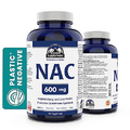Summit Supplements - NAC Supplement 600mg, Nac n-Acetyl cysteine, Supports Antioxidant Glutathione Levels, Immune System Support, Liver and Detox Support - Product of Canada - 150 Capsules