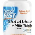 Doctor's BEST Glutathione + Milk Thistle Contains Setria, Liver Health...