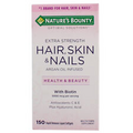 Nature's Bounty Optimal Solutions Extra Strength Hair, Skin & Nails Vitamins ...