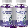 Magnesium Taurate Supplement-Magnesium Gummies with Magnesium...