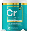 Essential Elements Monohydrate Creatine Powder for Women and Men -...