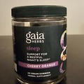 Gaia Herbs Organic Sleep Gummies Cherry Orange
