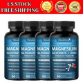 Magnesium Glycinate Capsules With Vitamin D3 Improved Sleep,Stress,Anxiety,Mood