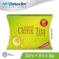 Nh Detoxlim Clenx Tea Natural Weight Loss Detox 55 sachets Duo Pack