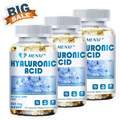 3Bottles Naturals Hyaluronic Acid 120 mg Capsules - Supports Healthy Joints/Skin
