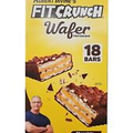 FITCRUNCH Wafer Protein Bars Chocolate Peanut Butter, 16g Protein, 18 ct, 28.6oz