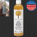 Caleb Treeze Old Amish Muscle Tonic Formerly Stops Leg & Foot Cramps 8 Ounces