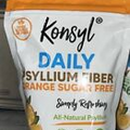✨ Konsyl Daily Psyllium Fiber Orange SF 324g BB 01/24