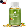 120 PCS Multivitamin & Minerals Highest Potency Vitamins complex Supplement