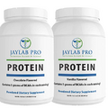 Jaylab Pro Protein Powder, 100% Optimal Whey Protein, Vanilla and Chocolate Bundle, Keto Friendly